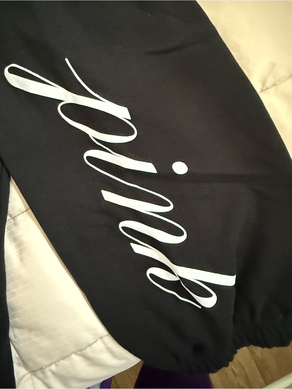 Victoria's Secret PINK Black Pullover Sweatshirt